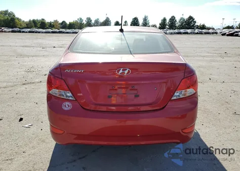 2012 Hyundai Accent Gls из США, поврежденный, VIN KMHCT4AE7CU210724